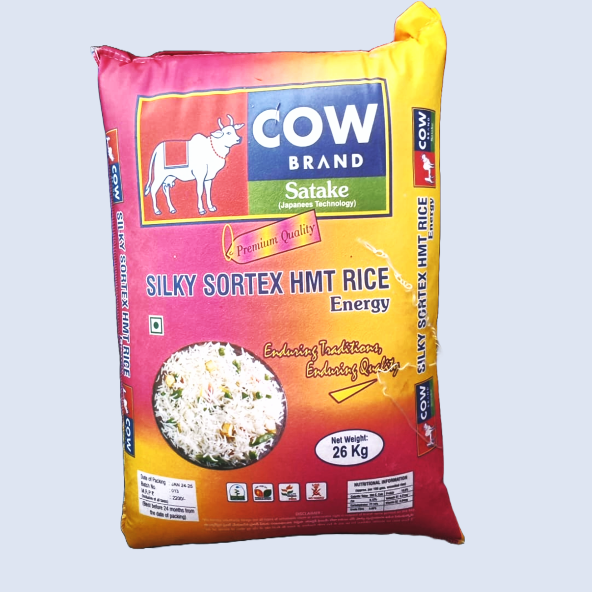 Cow - HMT Rice 26Kg