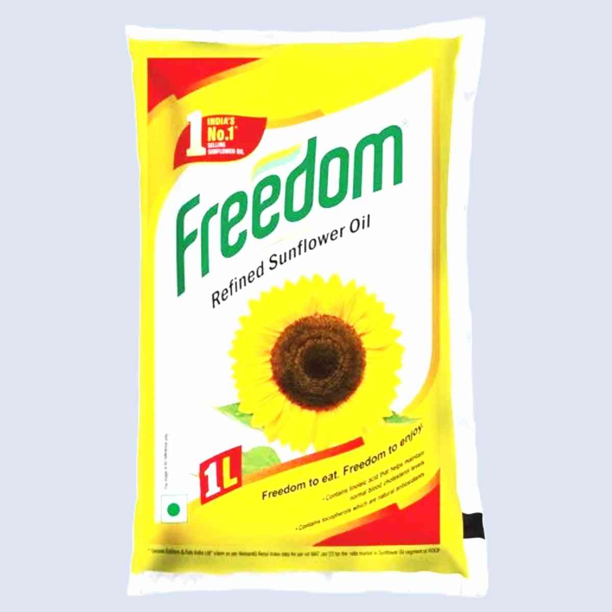 Freedom - Refined Sunflower Oil 1Lt (Pack of 16)