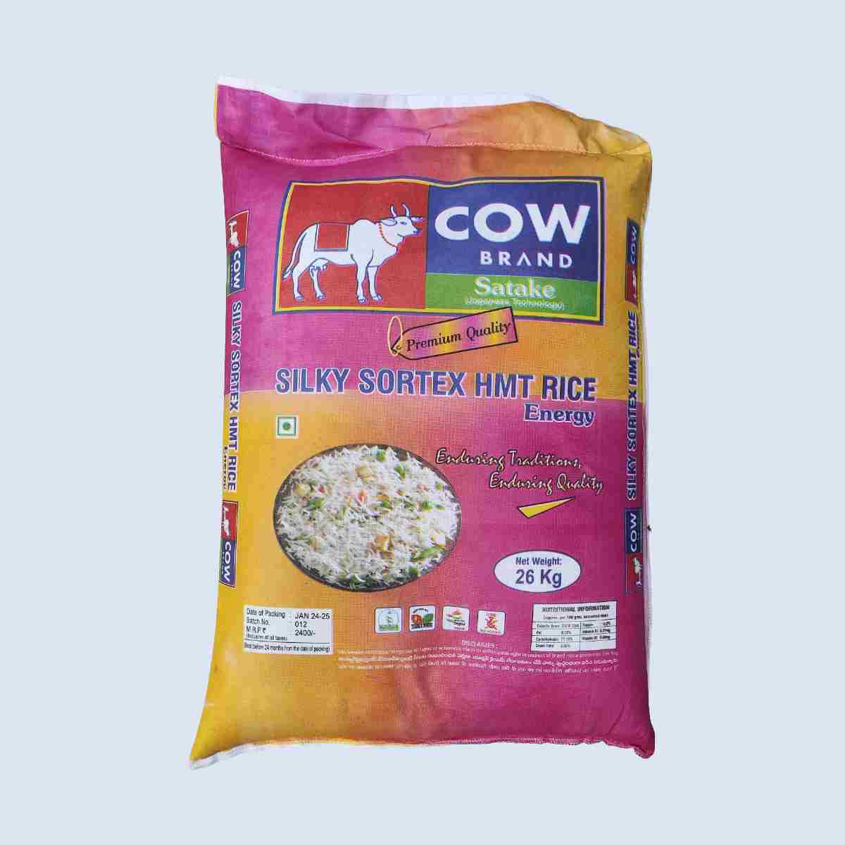 Cow - HMT Rice 26Kg
