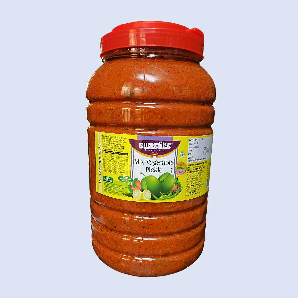 Swastiks - Mix Vegetable Pickle 5Kg